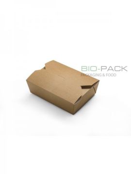 Food-Box monouso in cartoncino di pura fibra vergine per delivery e take away