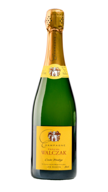 Champagne Brut Prestige 75% Pinot nero 25% Chardonnay Medaglia d'Oro Concorso di Lione 2025